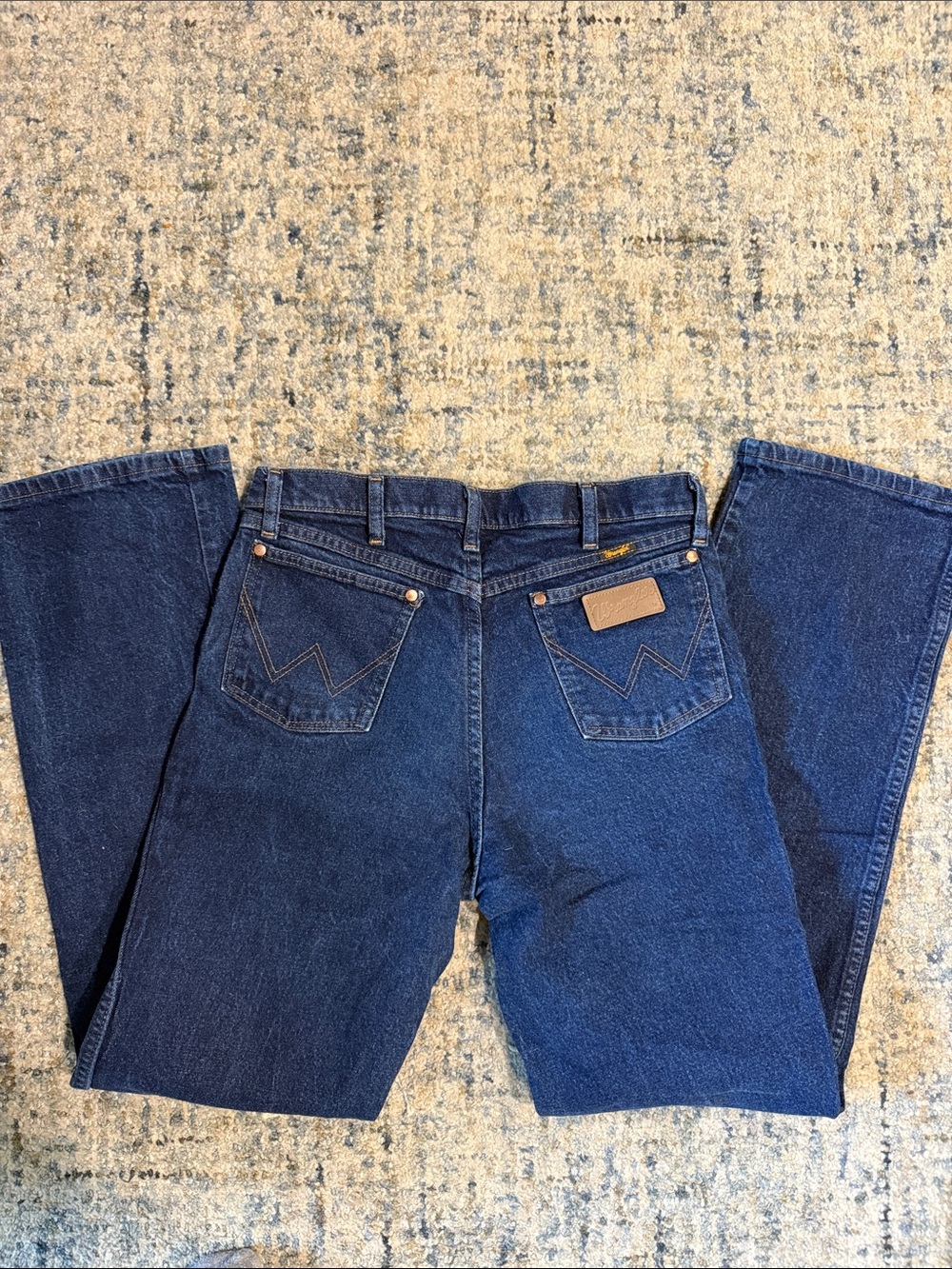 Wrangler Dark Blue Men's Jeans